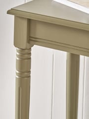 Pacific Olive Heritage Pine Wood Accent Table - Image 2 of 6