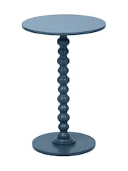 Pacific Navy Margot Wood Bobble Side Table - Image 6 of 6