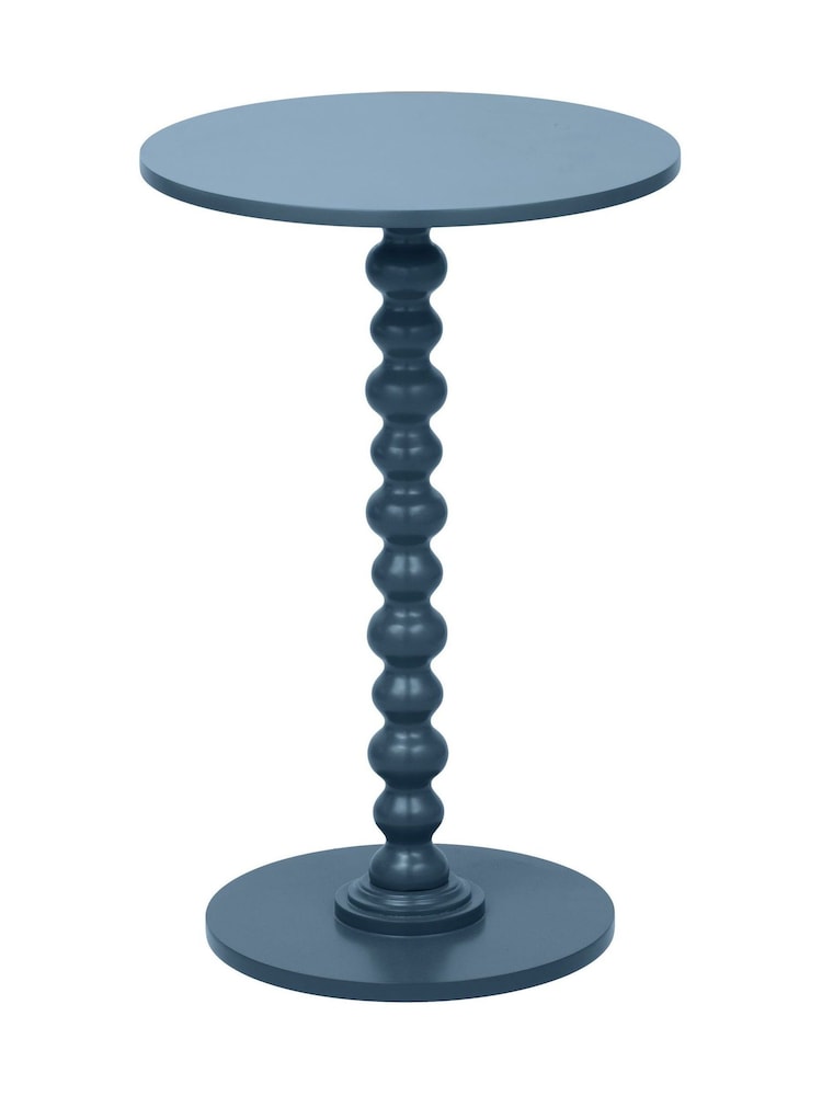 Pacific Navy Margot Wood Bobble Side Table - Image 6 of 6