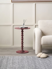Pacific Mulberry Margot Wood Bobble Side Table - Image 1 of 6