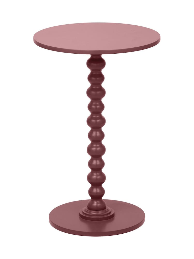 Pacific Mulberry Margot Wood Bobble Side Table - Image 6 of 6