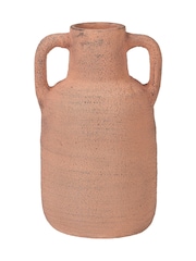 Pacific Natural Terracotta Decorative Vase with Handles Medium - Image 4 of 6