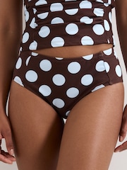 Phase Eight Brown Spot Bottom Tankini - Image 5 of 8