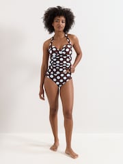 Phase Eight Brown Spot Bottom Tankini - Image 6 of 8
