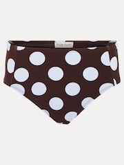 Phase Eight Brown Spot Bottom Tankini - Image 8 of 8