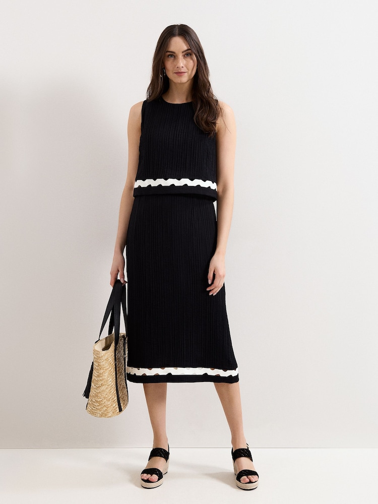 Phase Eight Black Claire Dress - Image 1 of 7
