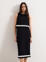 Phase Eight Black Claire Dress - Image 5 of 7
