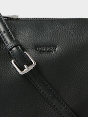 Osprey London Black The Kelso Small Leather Cross-Body Bag - Image 4 of 5