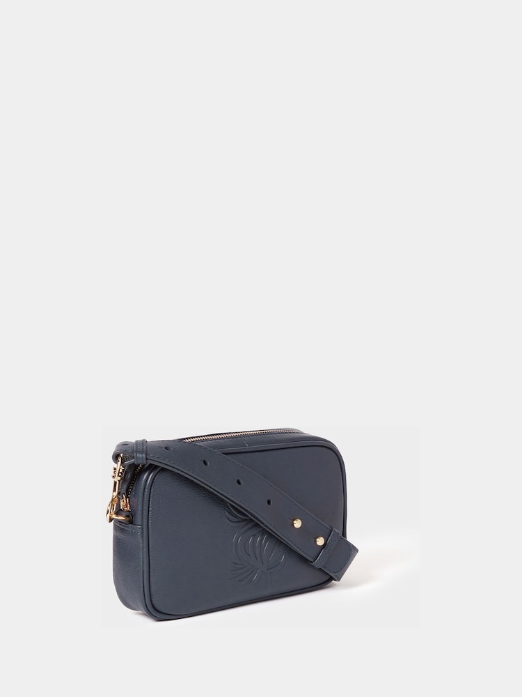 Osprey London Blue The Luxe Roma Leather Cross-Body Bag - Image 2 of 6