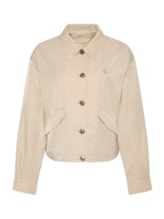 Calvin Klein White Short Nylon Twill Trench Jacket - Image 5 of 5