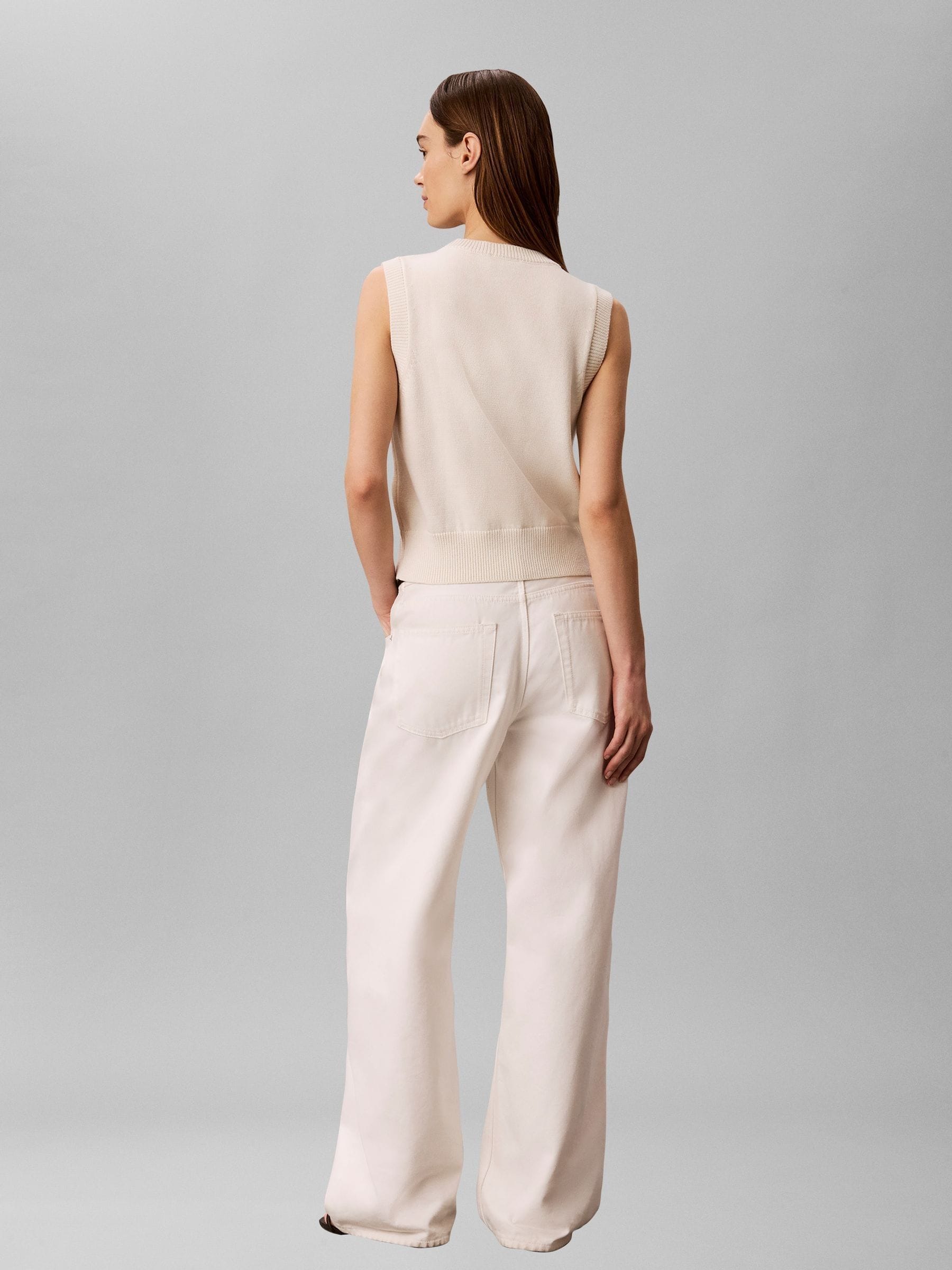 トップス CK Buy Calvin Klein Natural Textured Monogram Tank Top from Next USA