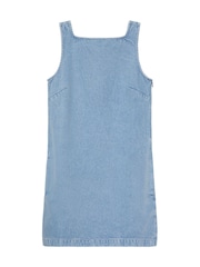 Calvin Klein Denim Mini Shift Dress - תמונה 5 מתוך 5