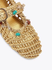 KG Kurt Geiger Gold Naomi Pumps - Image 4 of 4