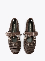 KG Kurt Geiger Brown Naomi Pumps - Image 2 of 4