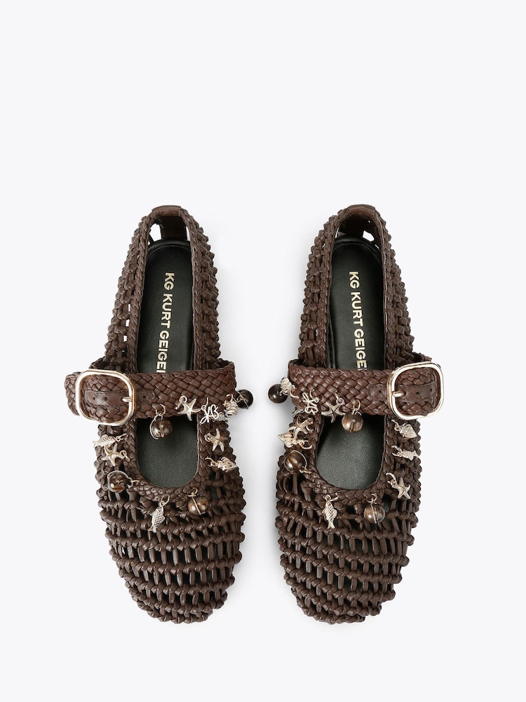 KG Kurt Geiger Brown Naomi Pumps - Image 2 of 4