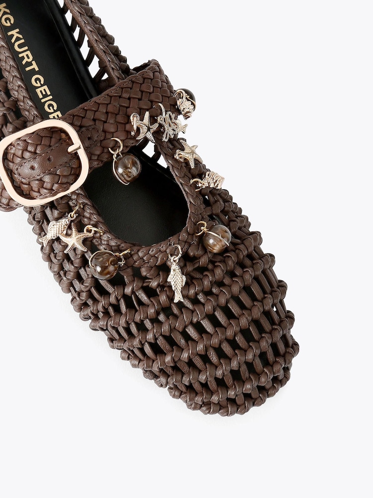 KG Kurt Geiger Brown Naomi Pumps - Image 4 of 4