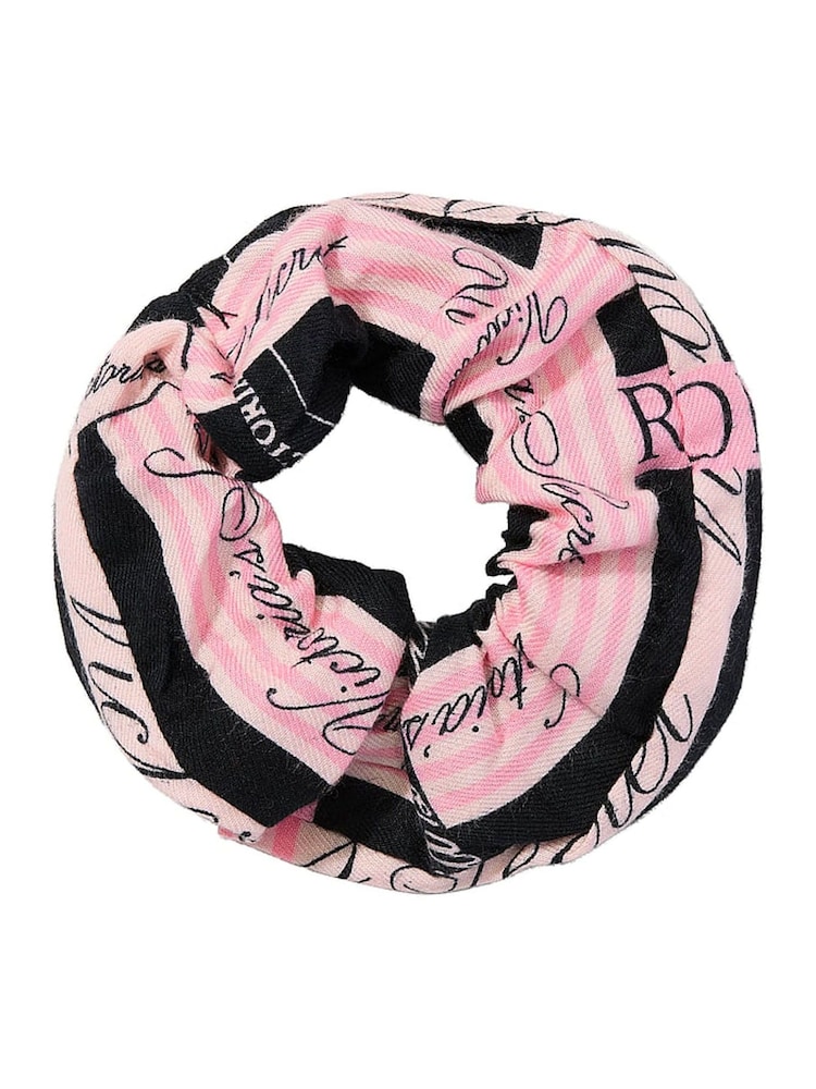 Victoria's Secret Pink & Black Tartan Long Sleeve Flannel Pyjamas  Scrunchie Set - Image 3 of 3