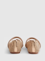 River Island Gold Crochet Ballet Pumps - Image 3 of 6