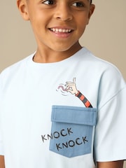 Angel & Rocket Beano Blue Joke Pocket T-Shirt - صورة 3 من 5