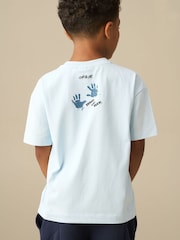 Angel & Rocket Beano Blue Joke Pocket T-Shirt - صورة 5 من 5