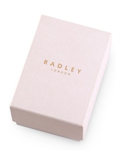 Radley Brown Rose Gold Plated Floral Dog Dial Coffee Leather Strap Watch - Image 4 of 4
