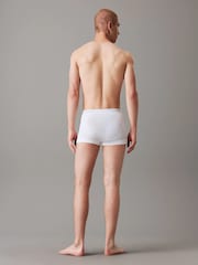 Calvin Klein Black Cotton Jersey Boxer Trunks 3 Pack - Image 3 of 5