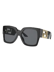 Versace Black Versace 0Ve4402 Butterfly Sunglasses - Image 2 of 12