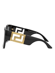 Versace Black Versace 0Ve4402 Butterfly Sunglasses - Image 4 of 12