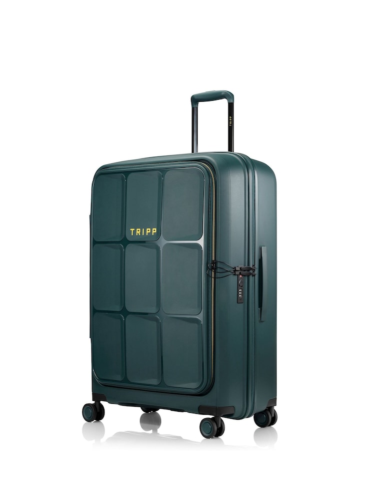 Tripp Green Cruise Large Dual Access Suitcase - Image 2 of 5