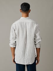 グリーン - Aubin Worlaby リネンシャツ - 画像 2 / 5