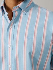 Aubin Walesby Lightweight Relaxed Oxford Shirt - Image 4 of 6