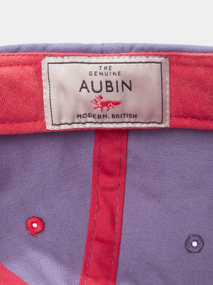 Aubin Blue Hendwell Twill Icon Cap - Image 3 of 3