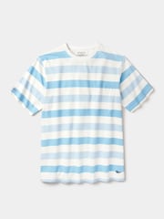 Aubin Blue Danton Relaxed T-Shirt - Imagen 6 de 6
