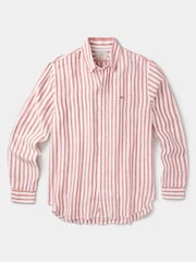 紅色 - Aubin Worlaby 亞麻裇衫 - 圖片 1/1