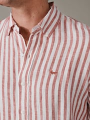 Aubin Worlaby Linen Shirt - Image 4 of 5