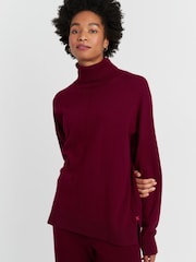 Chinti & Parker Velvet Wool-Cashmere Rollneck Sweater - Image 1 of 4