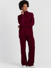 Chinti & Parker Velvet Wool-Cashmere Rollneck Sweater - Image 2 of 4