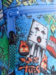 Blue Minecraft Cross-Body Phone Bag - Image 4 of 4