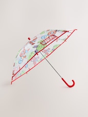 Red/ Clear Marvel Umbrella - Image 1 of 3