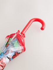 Red/ Clear Marvel Umbrella - Image 3 of 3