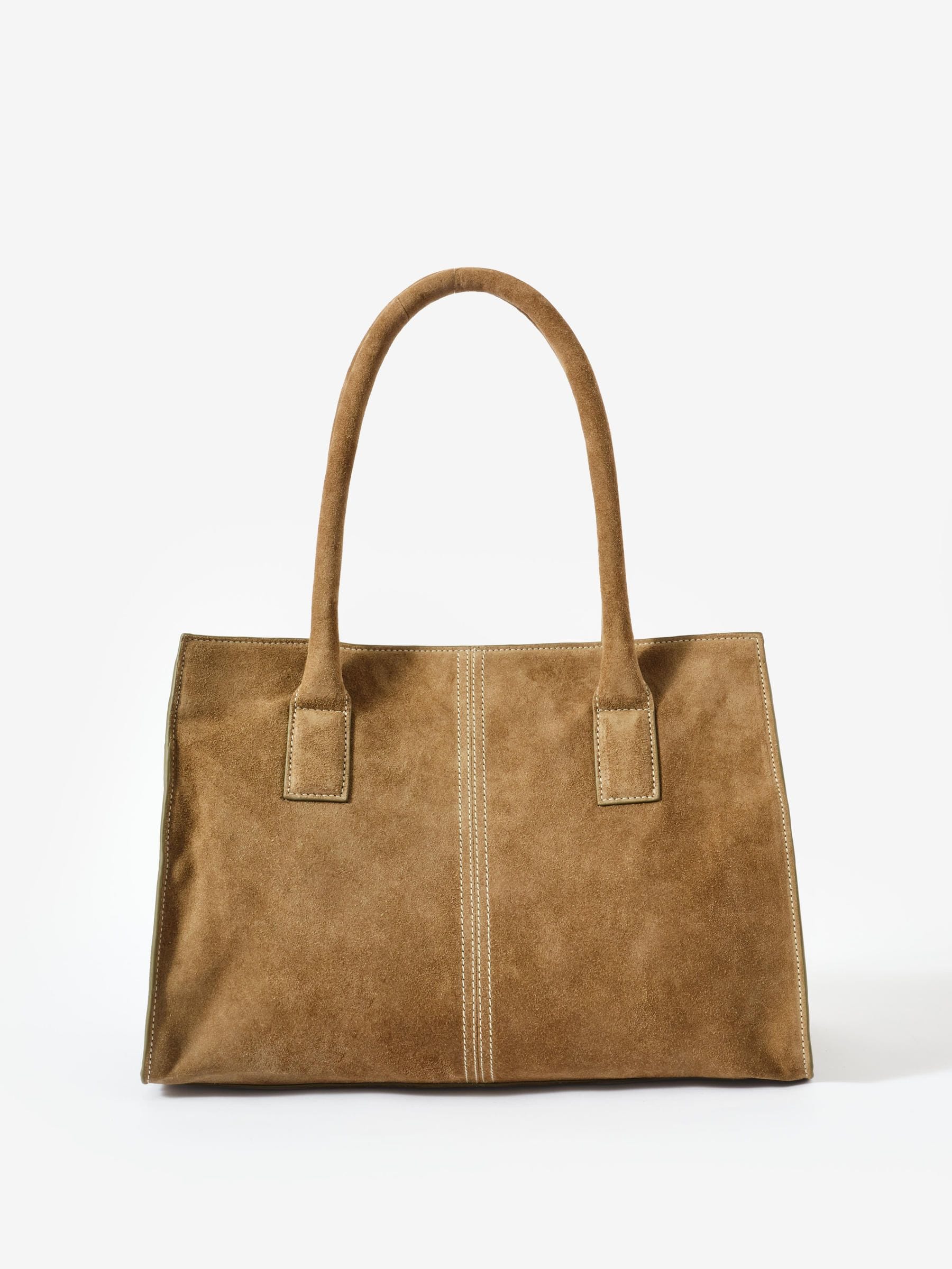Buy Mint Velvet Green Suede Tote Bag from Next USA