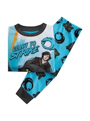 Character Blue How To Train Your Dragon Long Sleeve Pyjamas - Image 5 of 5