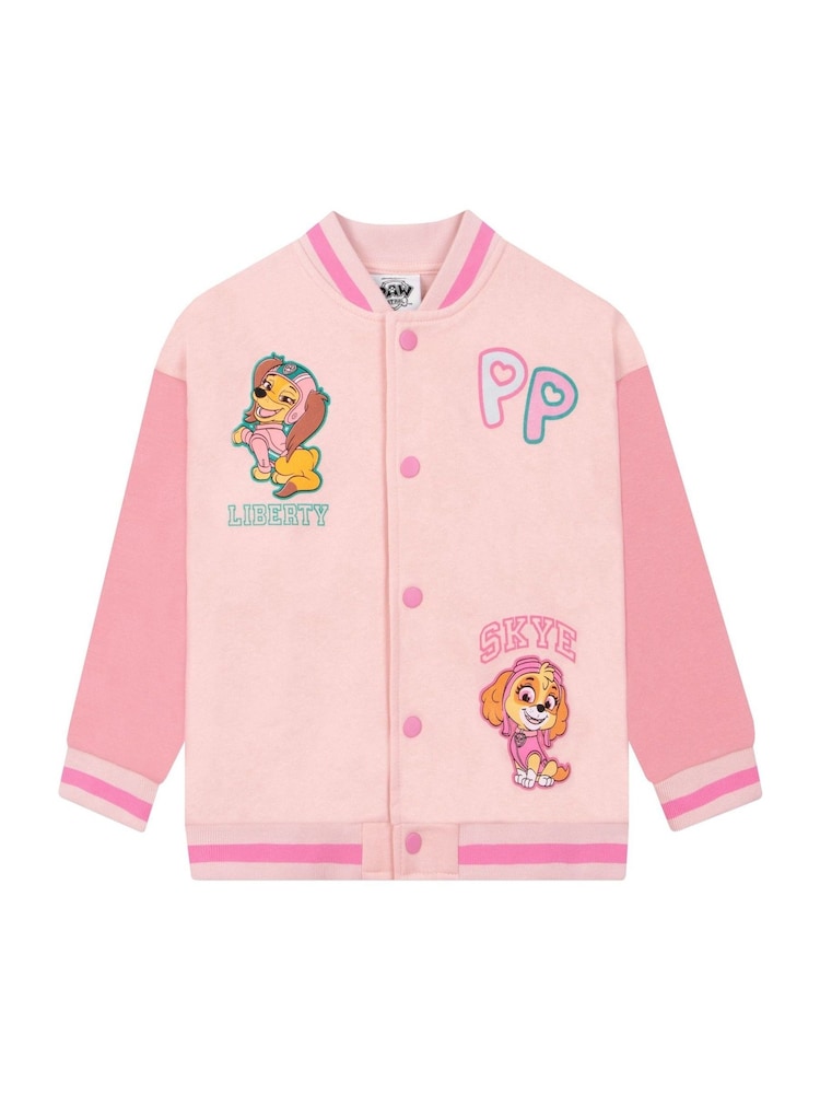 Character Pink PAW Patrol Liberty And Skye Varsity Jacket - Image 2 of 12