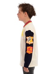 Character Cream Harry Potter Long Sleeve Polo Shirt - Hogwarts - Image 10 of 12