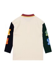 Character Cream Harry Potter Long Sleeve Polo Shirt - Hogwarts - Image 2 of 12