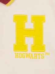 Character Cream Harry Potter Long Sleeve Polo Shirt - Hogwarts - Image 3 of 12