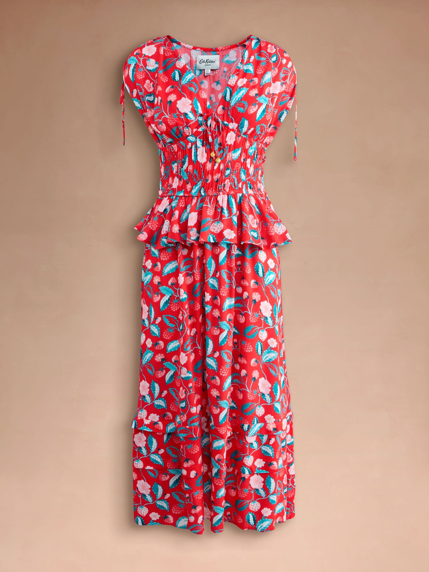 cath kidston red lace dress Cath Kidston Red Lace Dress Size 12