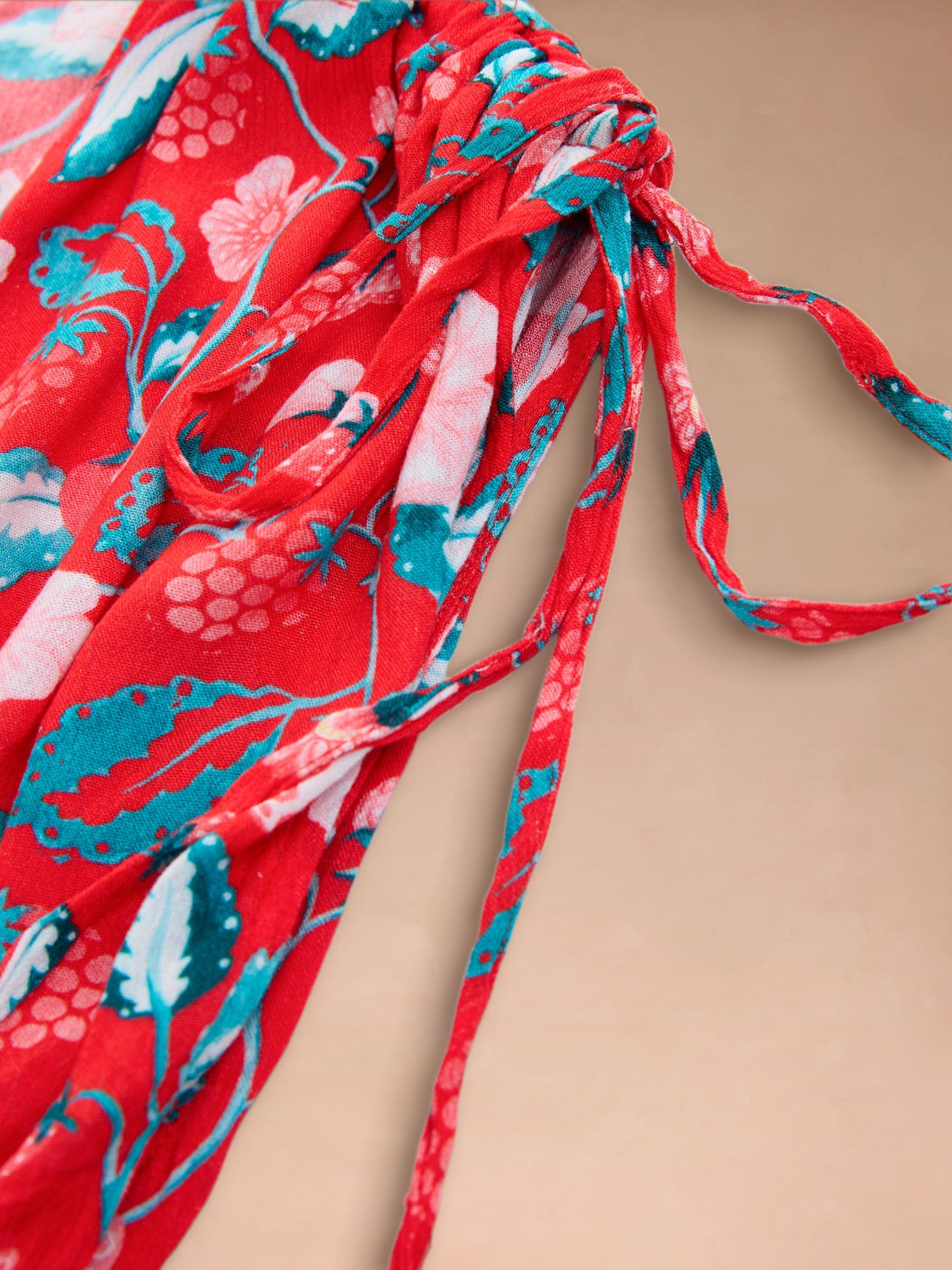 cath kidston red lace dress Buy Cath Kidston Red Shirred Midi Dress from Next USA