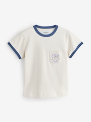 Cath Kidston Ecru Stanley Graphic Crew Neck T-Shirt - Image 2 of 4