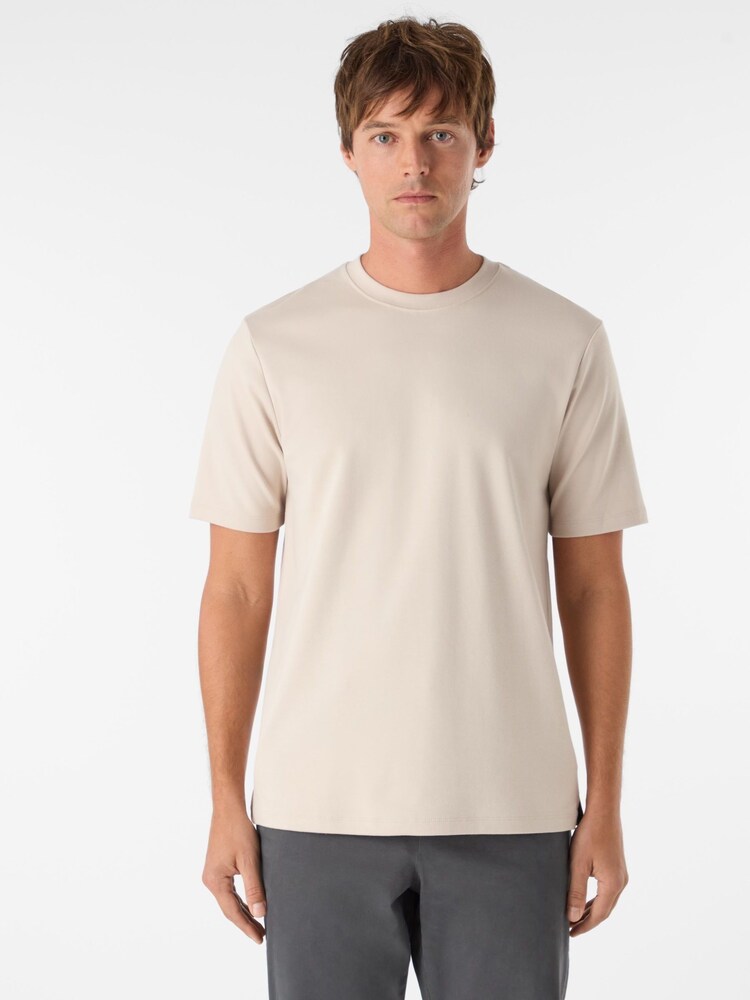 Oliver Sweeney Classic Fit 240gsm Cotton Jersey White T-Shirt - Image 1 of 5